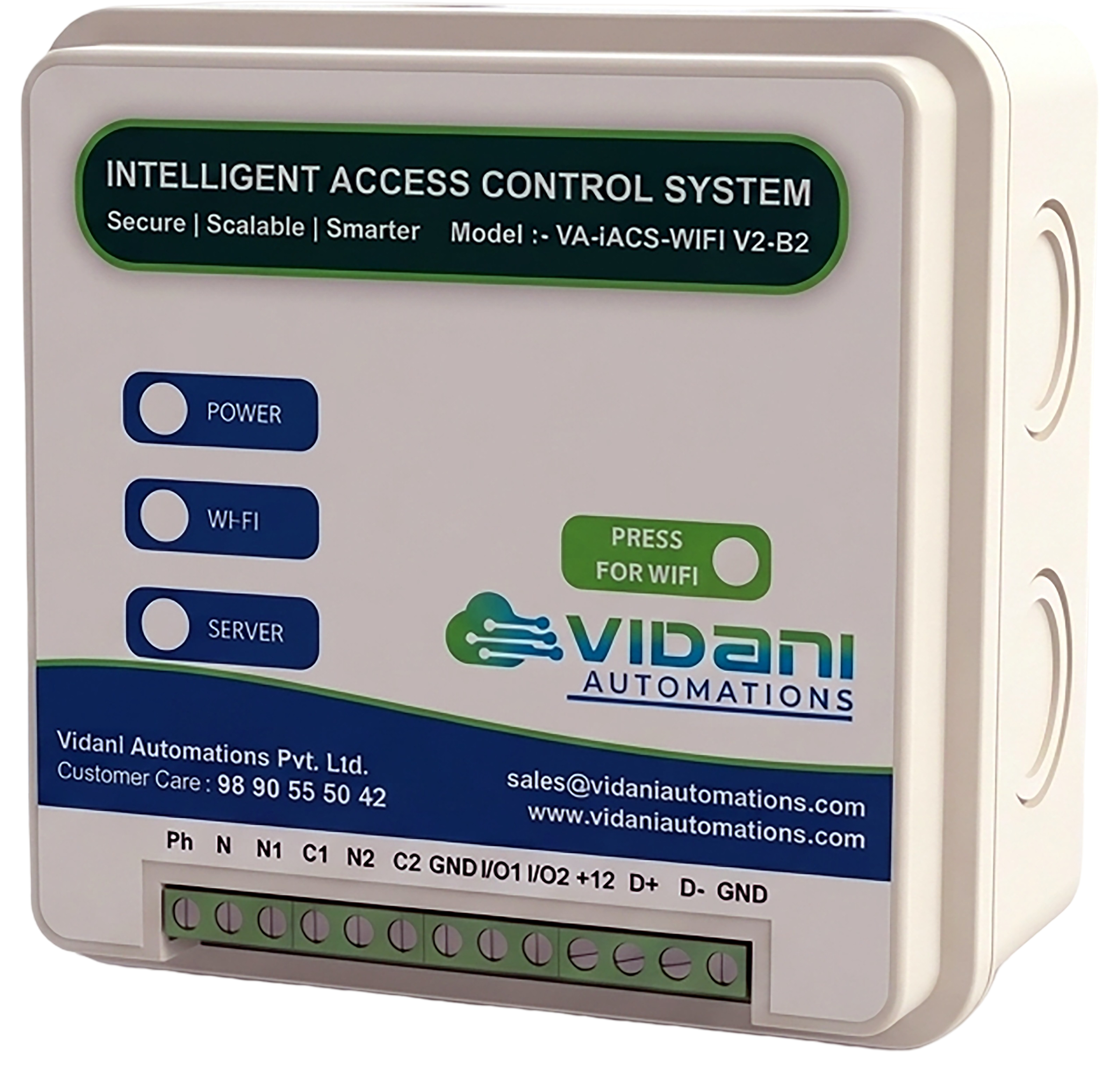 WiFi Based Intelligent Access Control Panel with WiFi V2 PCB module